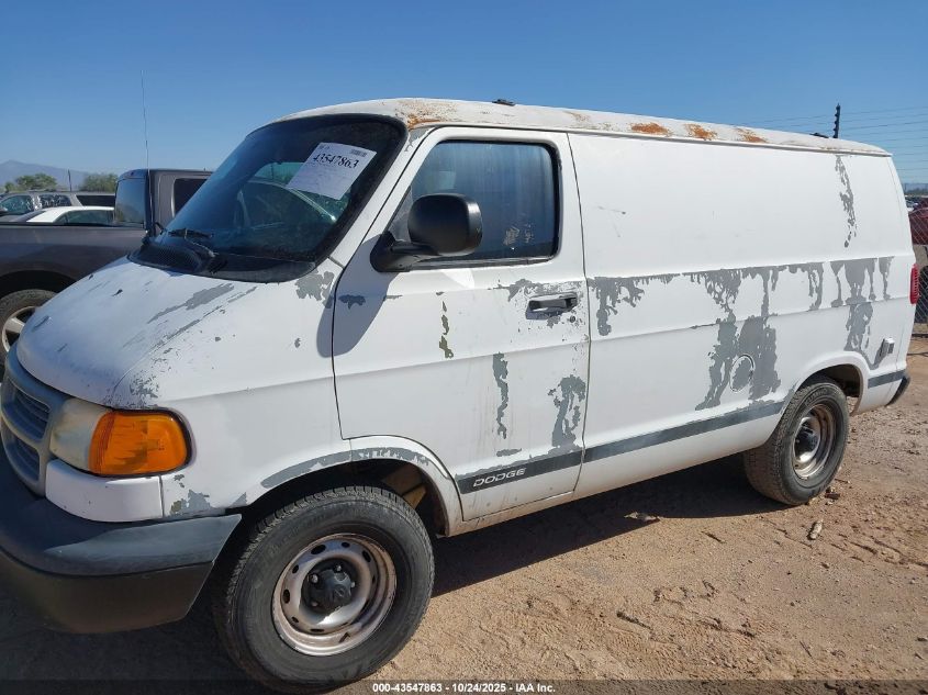 2000 Dodge Ram Van 1500 Conversion VIN: 2B7HB11Y0YK105364 Lot: 43547863