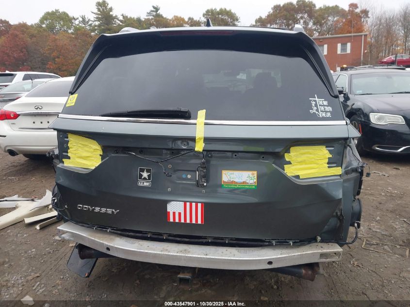 2018 Honda Odyssey Ex-L VIN: 5FNRL6H74JB094258 Lot: 43547901