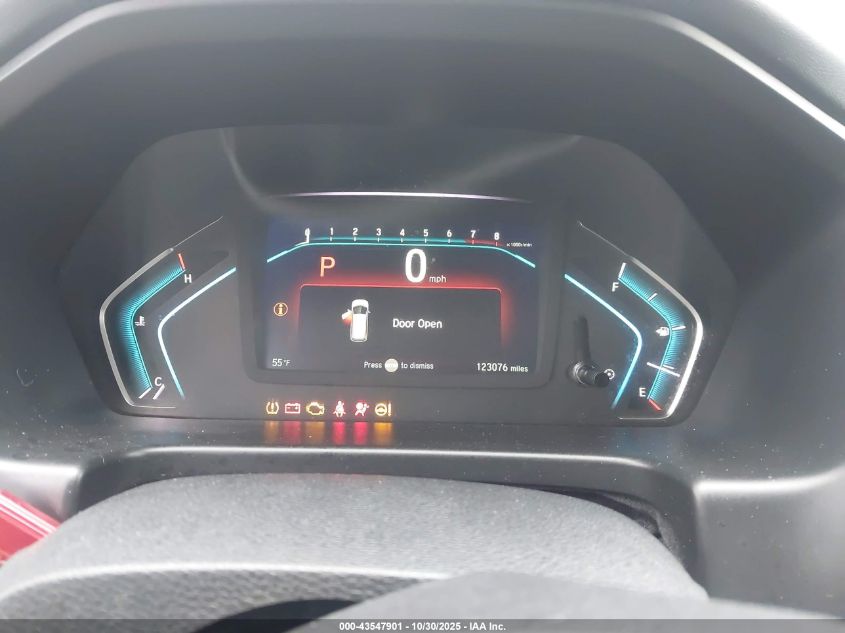 2018 Honda Odyssey Ex-L VIN: 5FNRL6H74JB094258 Lot: 43547901