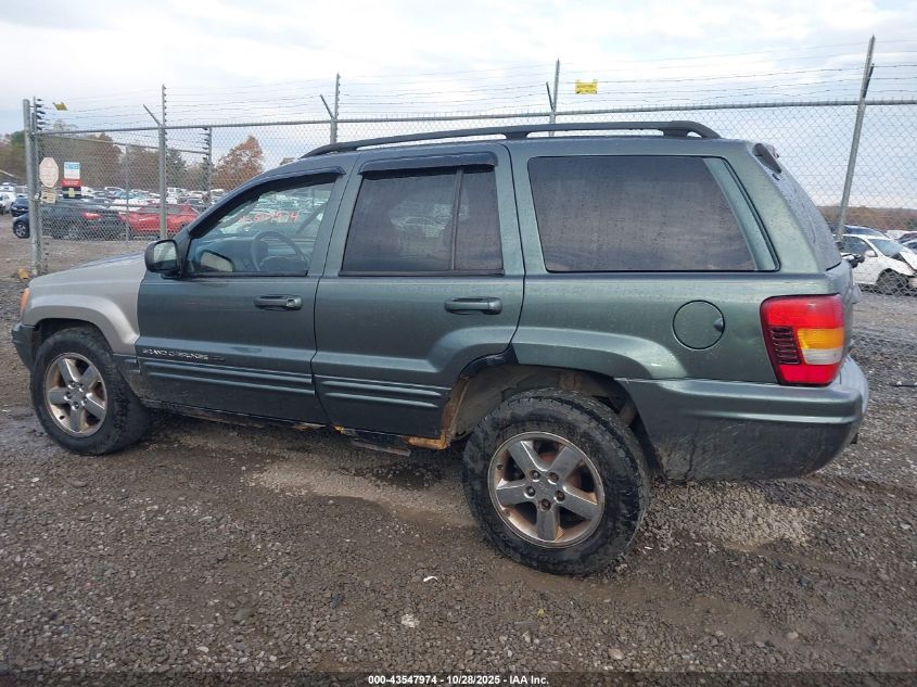2003 Jeep Grand Cherokee Limited VIN: 1J4GW58J93C502073 Lot: 43547974