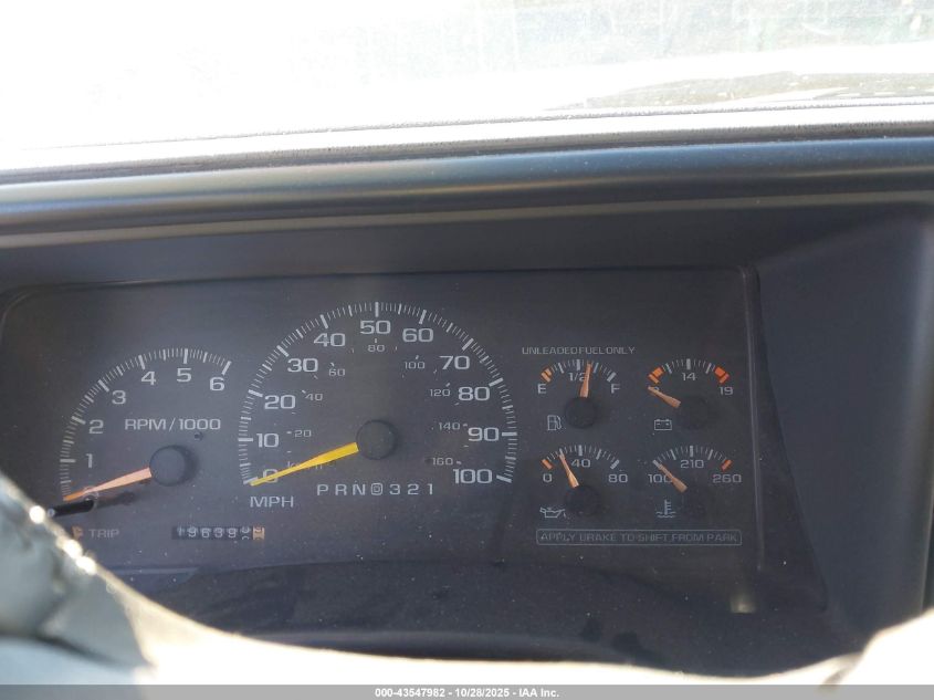 1999 Chevrolet Suburban 1500 Lt VIN: 1GNFK16R7XJ373774 Lot: 43547982