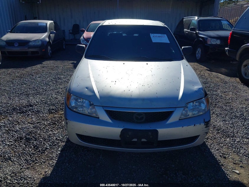 2001 Mazda Protege Es/Lx VIN: JM1BJ226910401437 Lot: 43548017