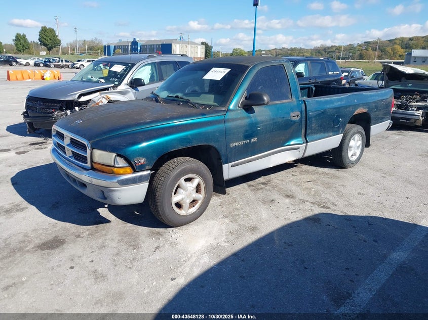 1B7FL26X6XS267627 1999 DODGE DAKOTA photo no. 2