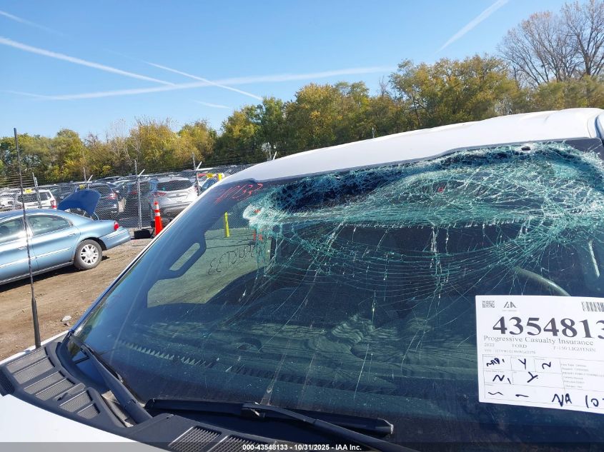 2022 Ford F-150 Lightning Pro VIN: 1FTVW1EL9NWG02378 Lot: 43548133