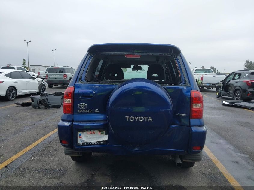 2005 Toyota Rav4 VIN: JTEHD20V056025818 Lot: 43548155