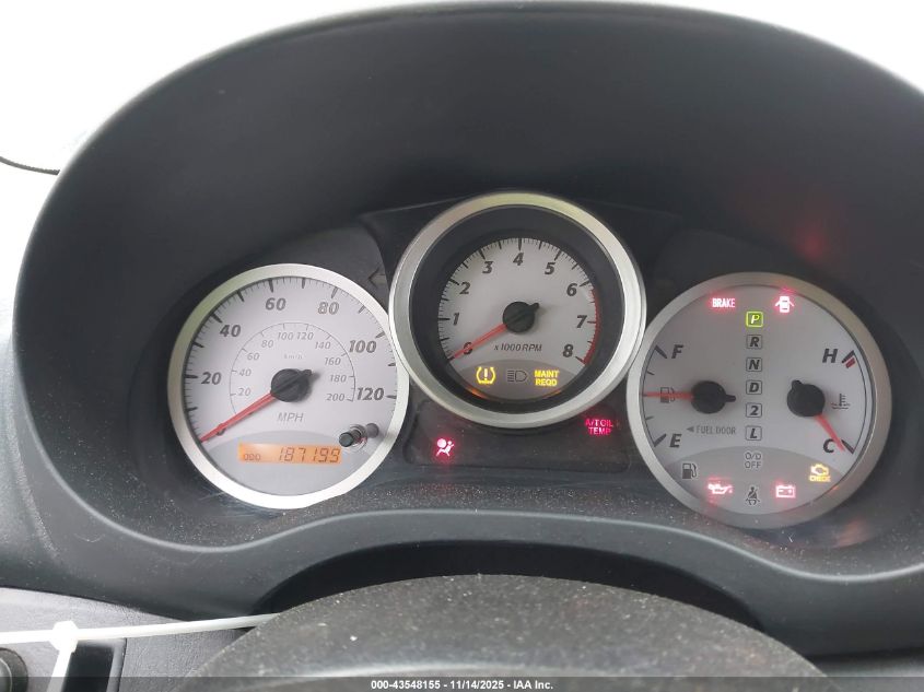 2005 Toyota Rav4 VIN: JTEHD20V056025818 Lot: 43548155