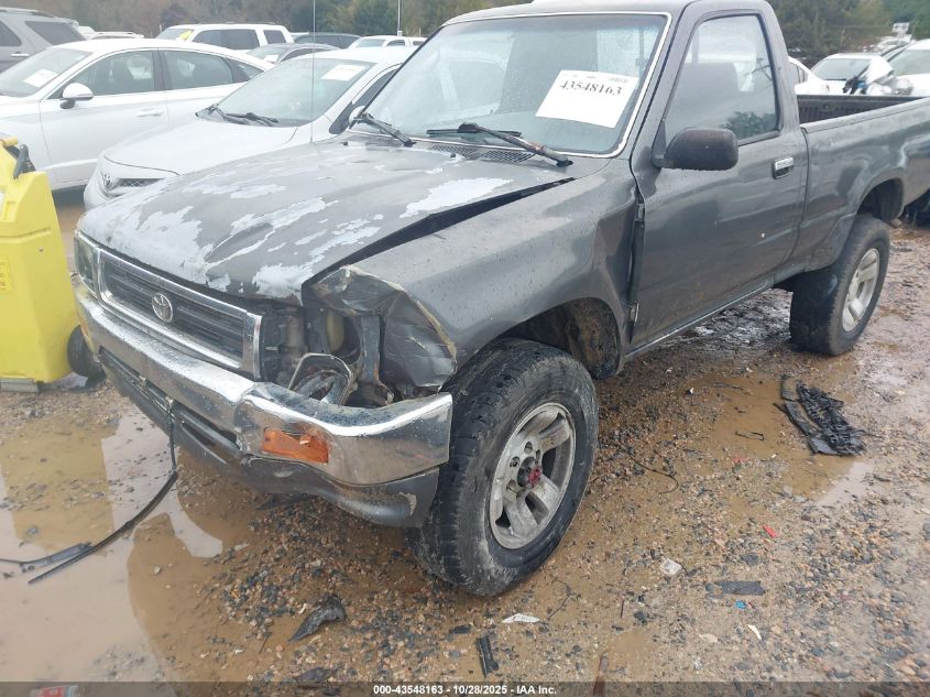 1994 Toyota Pickup 1/2 Ton Short Whlbse Dx VIN: 4TARN01P3RZ234495 Lot: 43548163