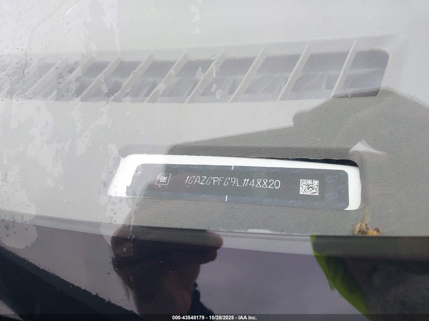 2020 Chevrolet Express Passenger Rwd 3500 Extended Wheelbase Lt VIN: 1GAZGPFG9L1148820 Lot: 43548179