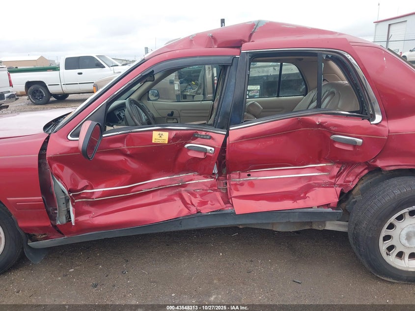 1999 Ford Crown Victoria Lx VIN: 2FAFP74WXXX118555 Lot: 43548313