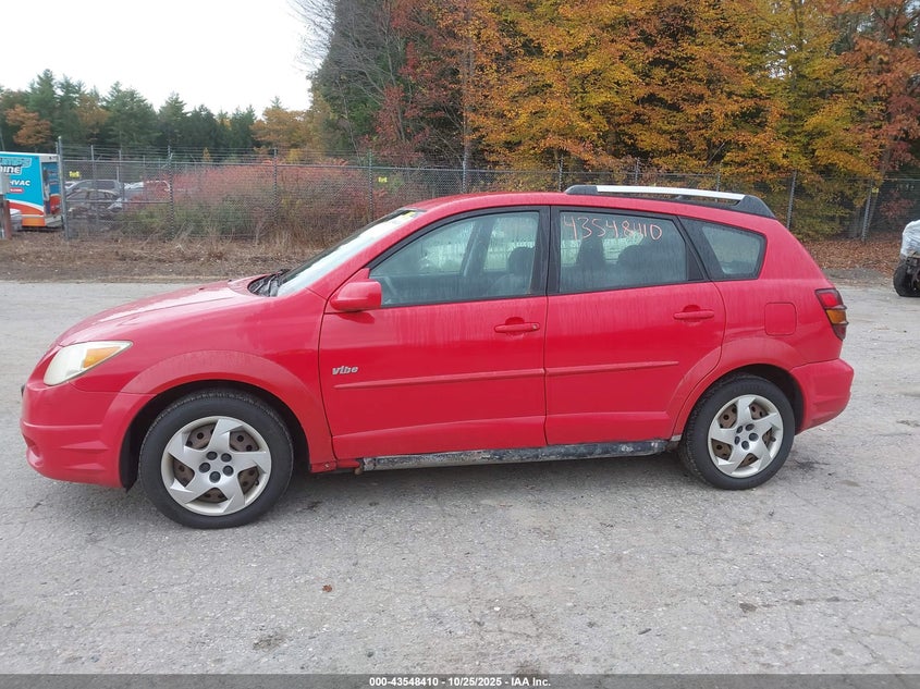 2005 Pontiac Vibe VIN: 5Y2SL63825Z439675 Lot: 43548410