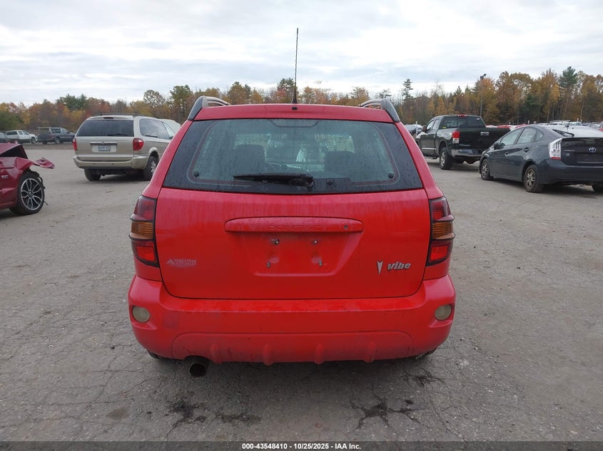 2005 Pontiac Vibe VIN: 5Y2SL63825Z439675 Lot: 43548410