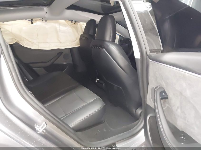 2025 Tesla Model 3 Long Range All-Wheel Drive VIN: 5YJ3E1EB3SF969391 Lot: 43548498