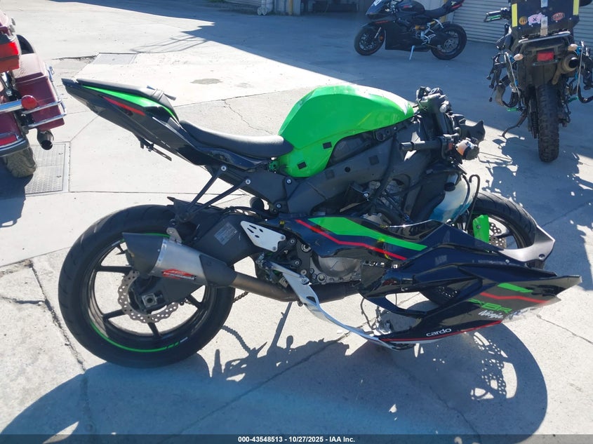 2021 Kawasaki Zx636 K VIN: JKBZXJG17MA015477 Lot: 43548513