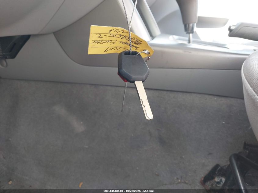 2009 Subaru Forester 2.5X VIN: JF2SH616X9H701801 Lot: 43548540