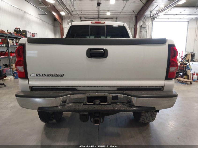 2006 Chevrolet Silverado 2500Hd Lt3 VIN: 1GCHK23DX6F224986 Lot: 43548545