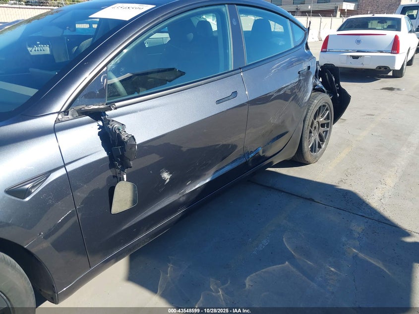 2024 Tesla Model 3 Long Range Dual Motor All-Wheel Drive/Rear-Wheel Drive VIN: 5YJ3E1EA0RF741155 Lot: 43548599