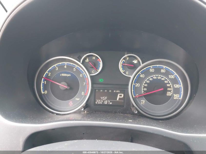 2011 Suzuki Sx4 VIN: JS2YB5A30B6304177 Lot: 43548673