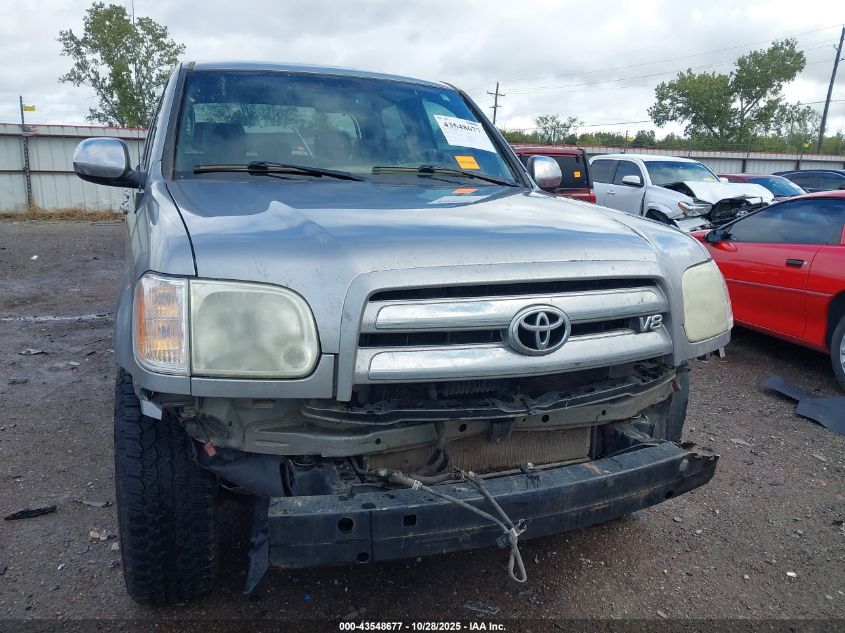 2006 Toyota Tundra Sr5 V8 VIN: 5TBET34116S502077 Lot: 43548677