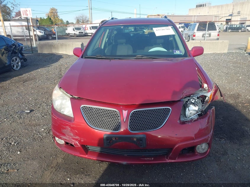 2005 Pontiac Vibe VIN: 5Y2SL63875Z405277 Lot: 43548708