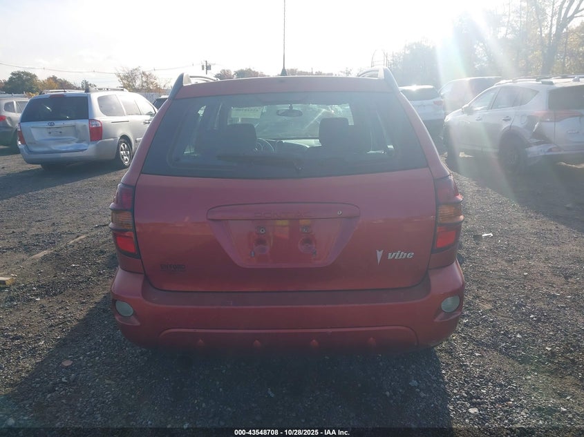 2005 Pontiac Vibe VIN: 5Y2SL63875Z405277 Lot: 43548708