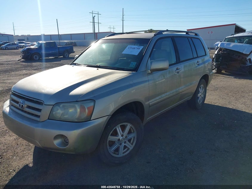 JTEGP21A440018239 2004 TOYOTA HIGHLANDER photo no. 2
