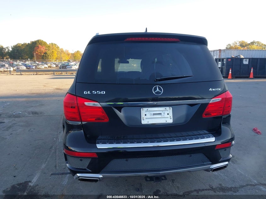 2015 Mercedes-Benz Gl 550 4Matic VIN: 4JGDF7DE6FA441144 Lot: 43548823