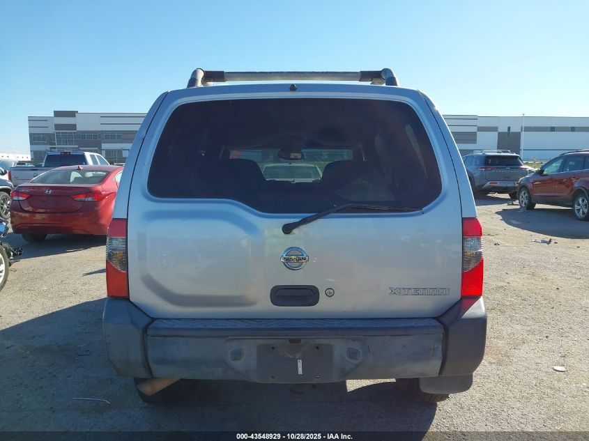 2004 Nissan Xterra Xe VIN: 5N1ED28T14C600806 Lot: 43548929