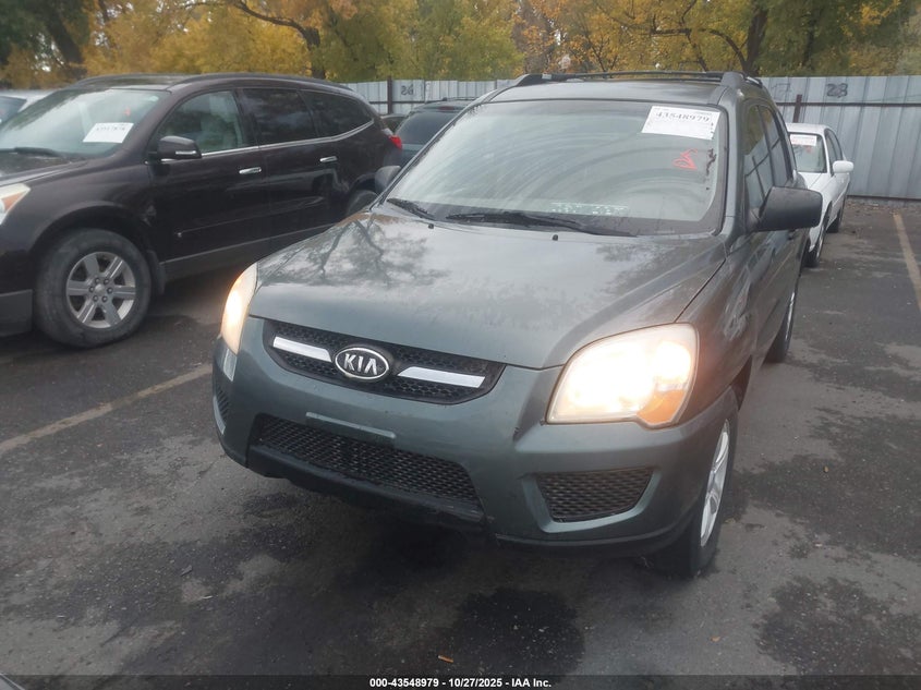 2009 Kia Sportage Lx VIN: KNDJF724197592444 Lot: 43548979