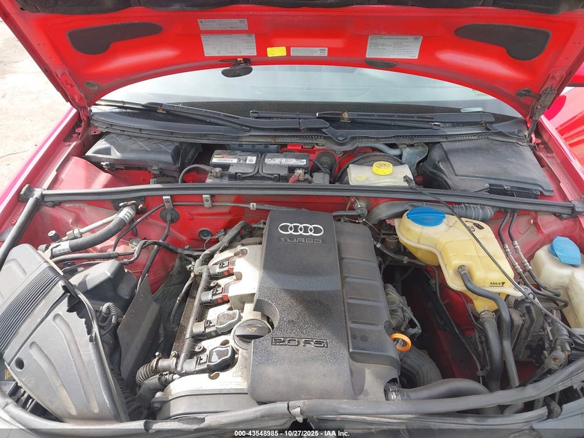 2006 Audi A4 2.0T VIN: WAUDF78E06A156421 Lot: 43548985