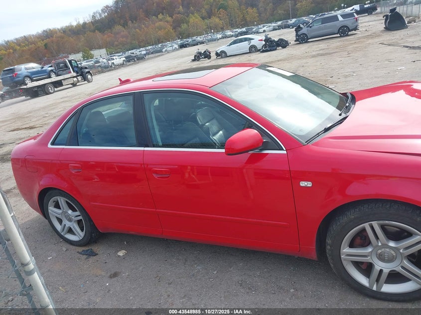 2006 Audi A4 2.0T VIN: WAUDF78E06A156421 Lot: 43548985