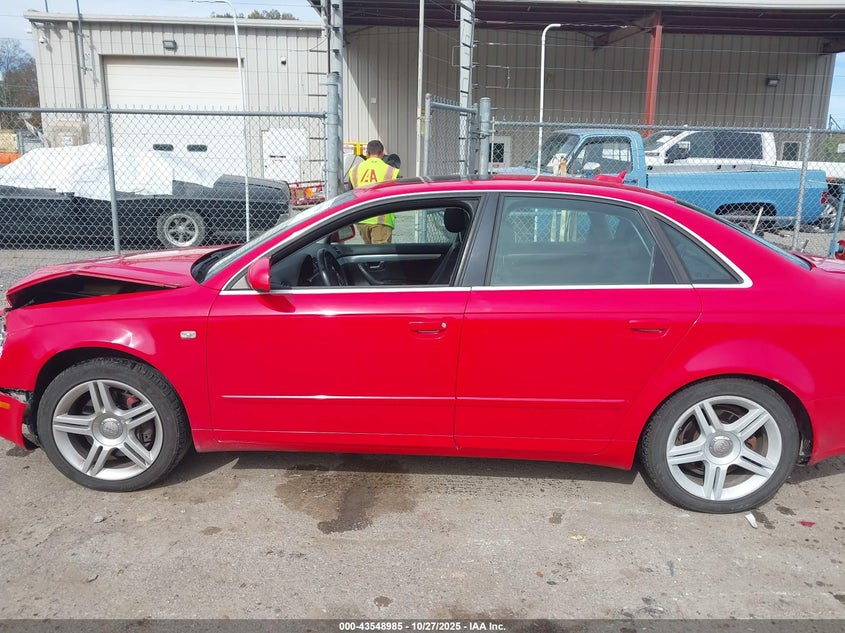 2006 Audi A4 2.0T VIN: WAUDF78E06A156421 Lot: 43548985
