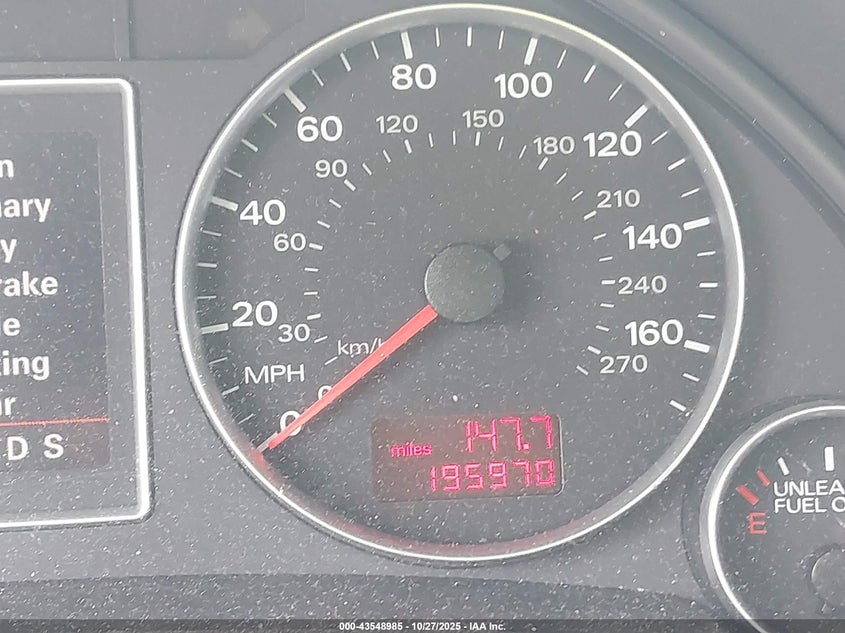 2006 Audi A4 2.0T VIN: WAUDF78E06A156421 Lot: 43548985