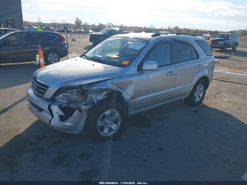 KNDJC736985854536 2008 KIA SORENTO photo no. 2