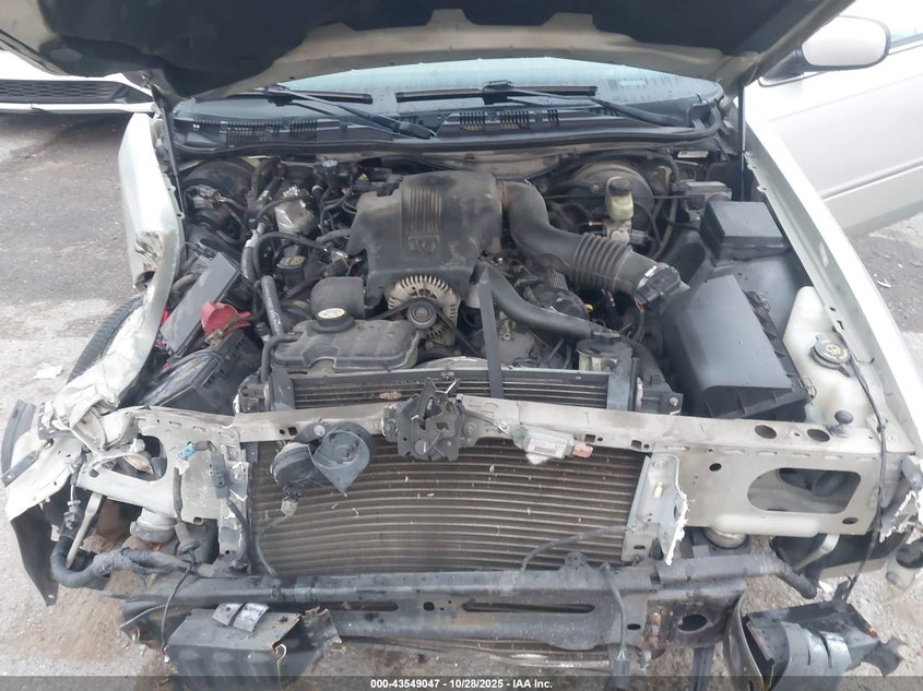 2004 Mercury Grand Marquis Ls VIN: 2MEHM75W04X657304 Lot: 43549047