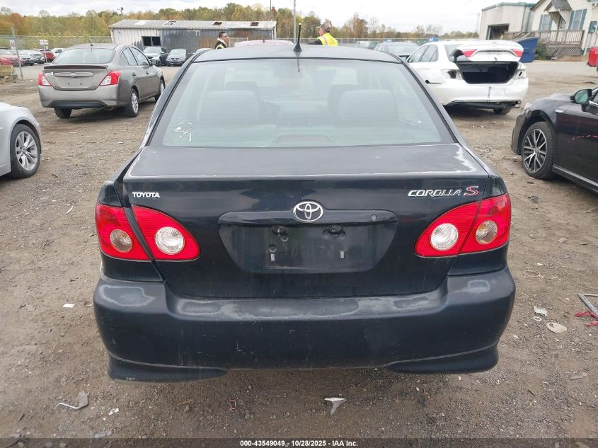 2006 Toyota Corolla S VIN: 1NXBR32E26Z724830 Lot: 43549049