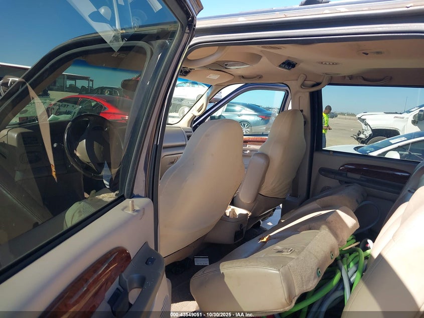 2001 Ford Excursion Limited VIN: 1FMNU42S61EB45916 Lot: 43549051