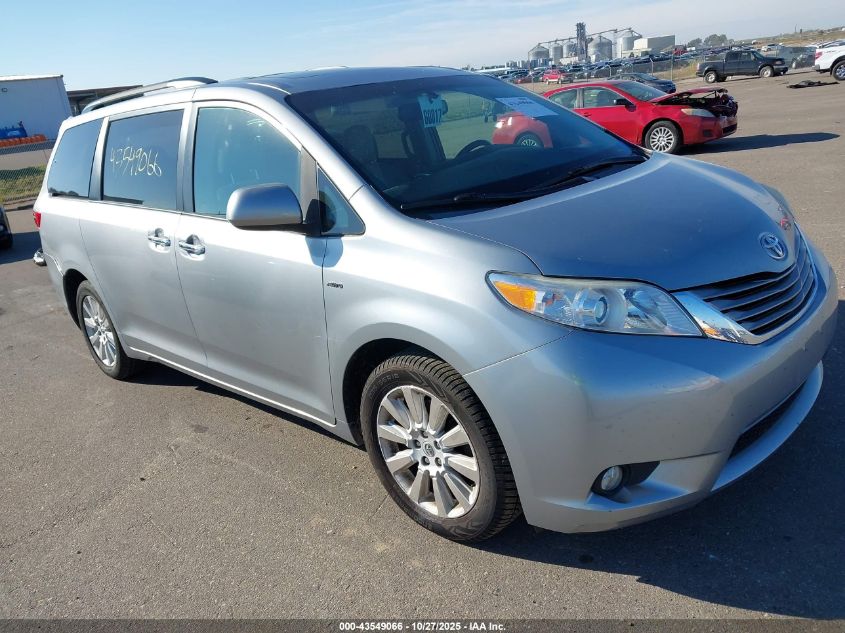 TOYOTA SIENNA XLE 7 PASSENGER