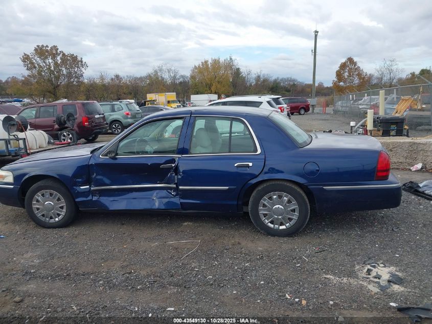 2006 Mercury Grand Marquis Gs VIN: 2MEFM74V36X614238 Lot: 43549130