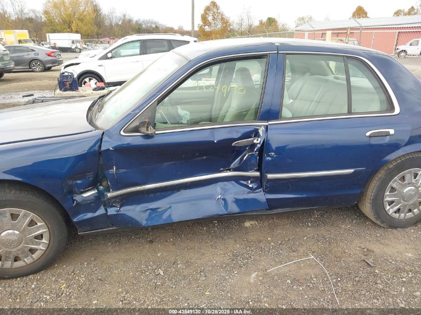 2006 Mercury Grand Marquis Gs VIN: 2MEFM74V36X614238 Lot: 43549130