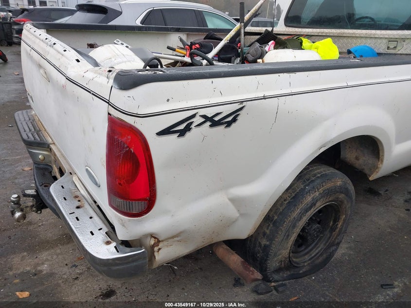 2004 Ford F-250 VIN: 1FTNF21L14EB00772 Lot: 43549167