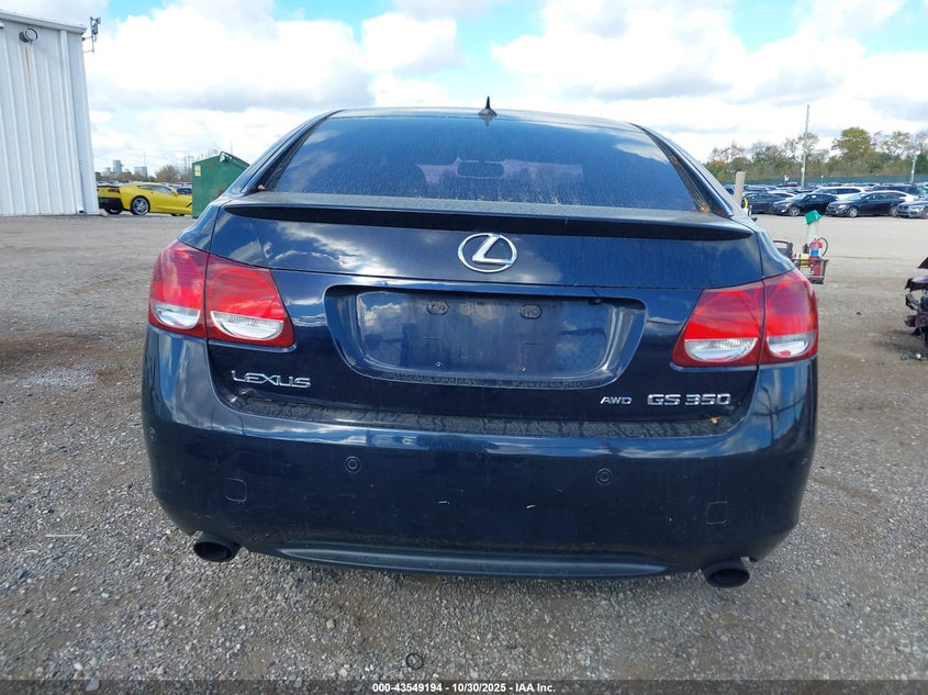 2007 Lexus Gs 350 VIN: JTHCE96S070006580 Lot: 43549194