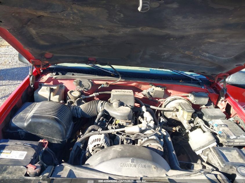 1996 Chevrolet Gmt-400 K1500 VIN: 1GCEK19R4TE243745 Lot: 43549204