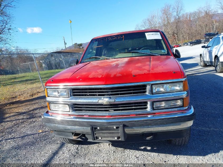 1996 Chevrolet Gmt-400 K1500 VIN: 1GCEK19R4TE243745 Lot: 43549204