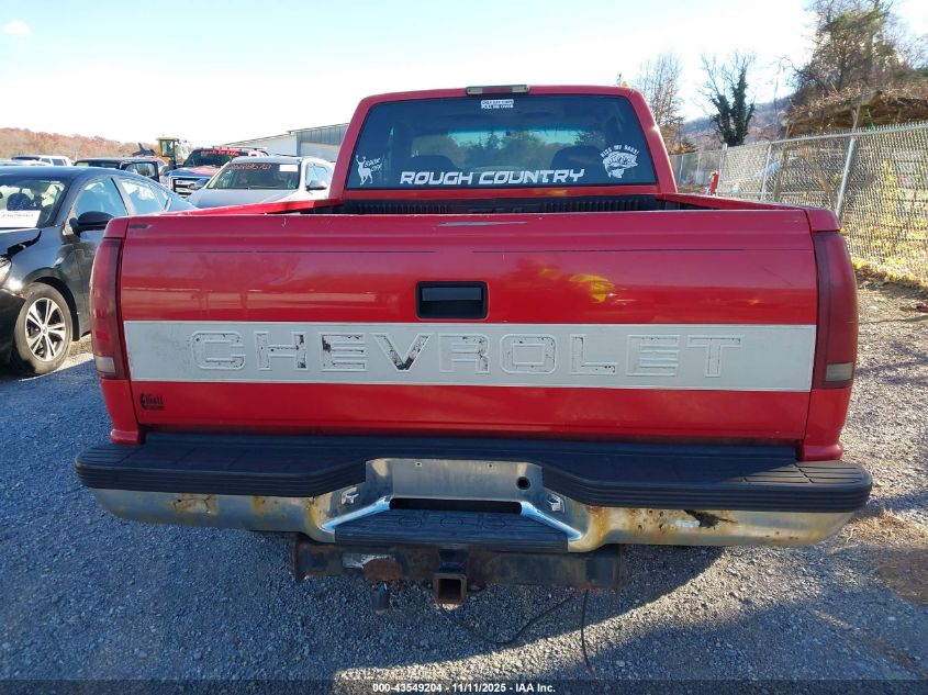 1996 Chevrolet Gmt-400 K1500 VIN: 1GCEK19R4TE243745 Lot: 43549204