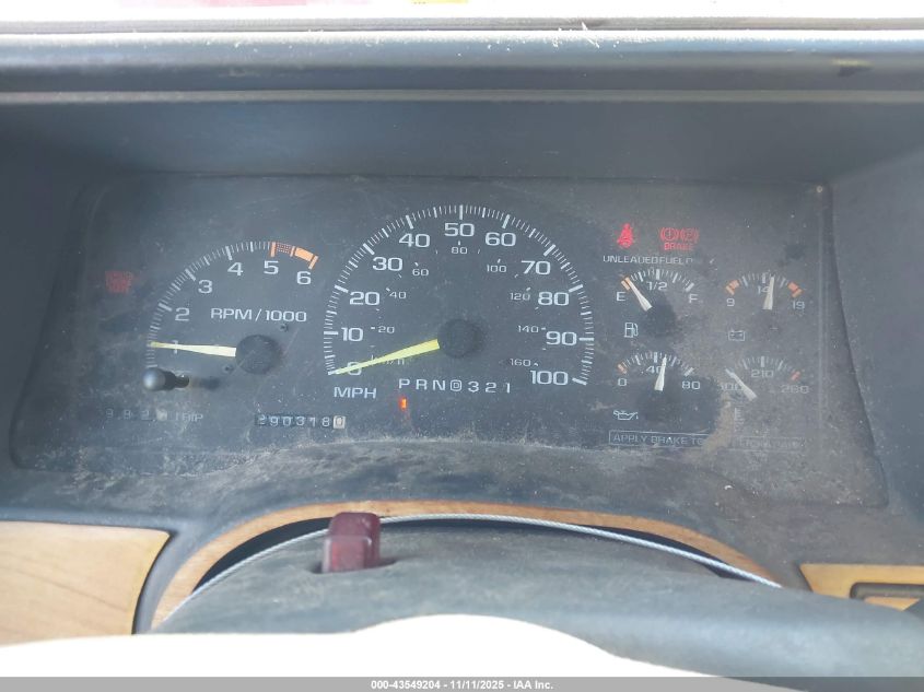 1996 Chevrolet Gmt-400 K1500 VIN: 1GCEK19R4TE243745 Lot: 43549204