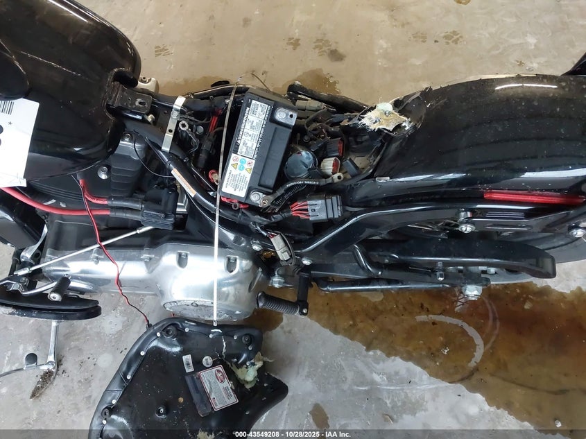 2012 Harley-Davidson Fls Softail Slim VIN: 1HD1JRV27CB050322 Lot: 43549208