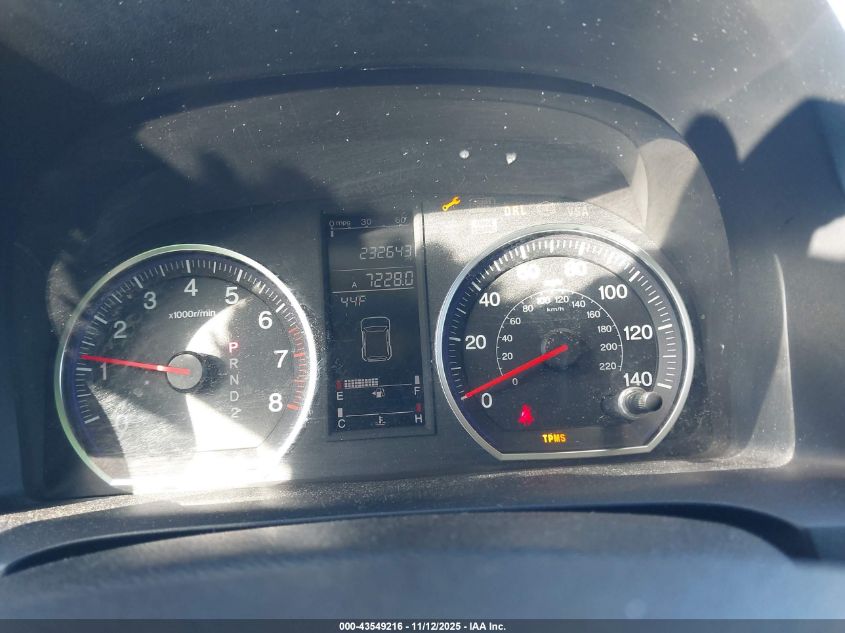 2009 Honda Cr-V Ex-L VIN: JHLRE48709C016893 Lot: 43549216