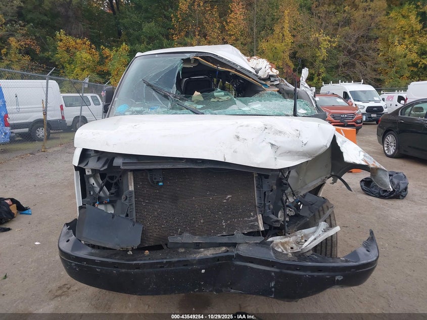 2019 Chevrolet Express 2500 Work Van VIN: 1GCWGBFP3K1141860 Lot: 43549254