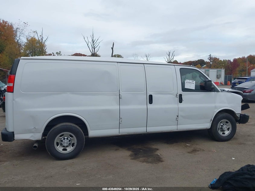 2019 Chevrolet Express 2500 Work Van VIN: 1GCWGBFP3K1141860 Lot: 43549254