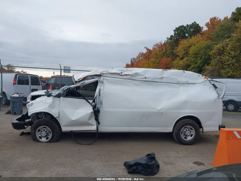 2019 Chevrolet Express 2500 Work Van VIN: 1GCWGBFP3K1141860 Lot: 43549254